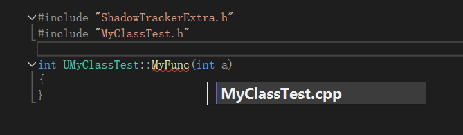 MyClassTest.cpp文件