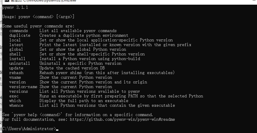 pyenv安装与配置_pyenv 设置下载目录-CSDN博客