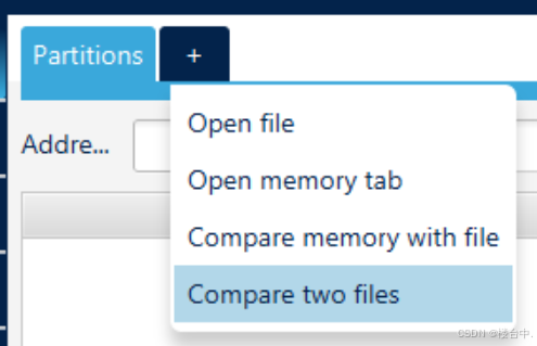open file