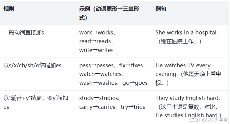 彻底搞懂英语三单!从定义到特殊案例的全攻略_英语中排比句后面用三单还是不用三单-CSDN博客