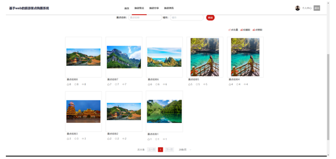 B240641-基于web的旅游景点购票系统设计与实现