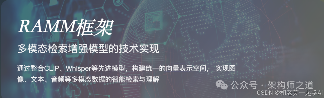 Think Project Ramm RAG技术升级版来了!一文读懂检索增强多模态RAMM的核心原理_ramm模型-CSDN博客