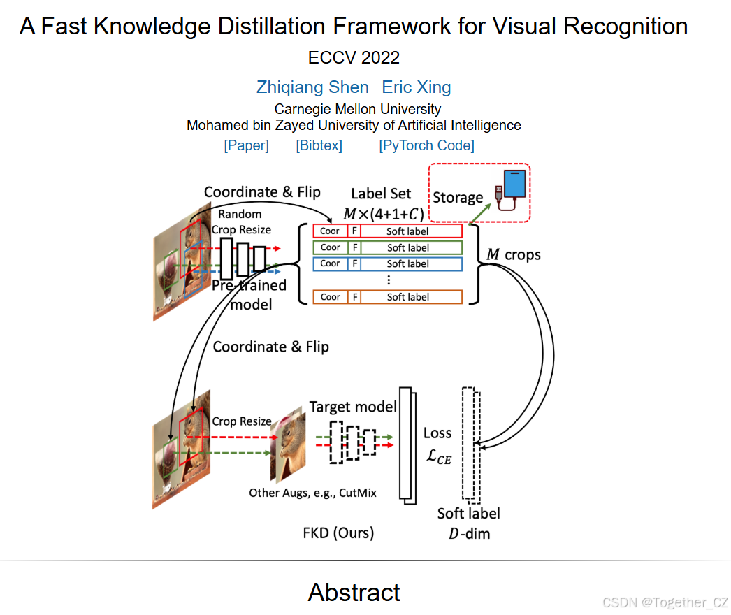 FKD：A Fast Knowledge Distillation Framework for Visual Recognition——一种 ...