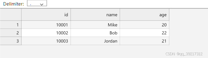 CSV 文件存储插图3 CSV 文件存储