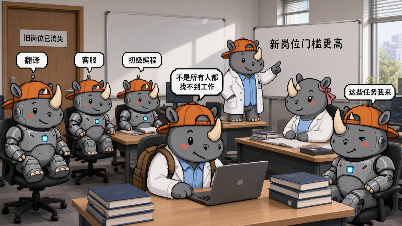 翻译专业毕业一年，屏幕上却写着初级译员停招