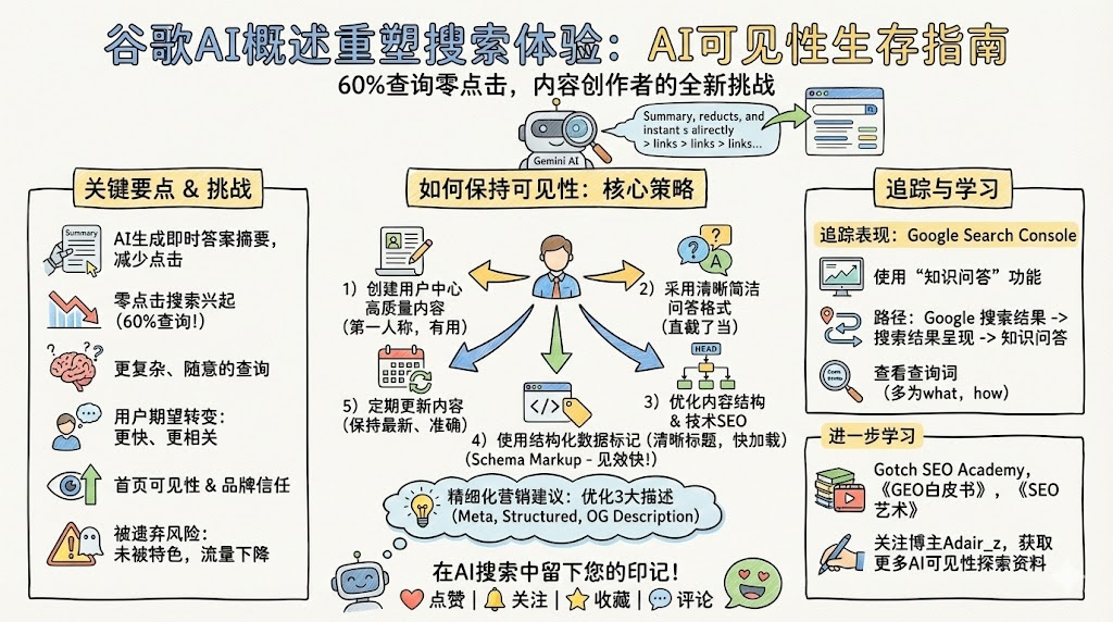 谷歌AI概览重塑搜索体验：AI可见性生存指南
