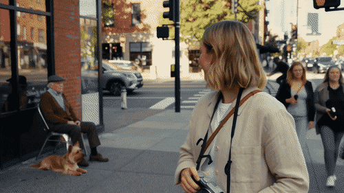 Street Photographer Candid Moment