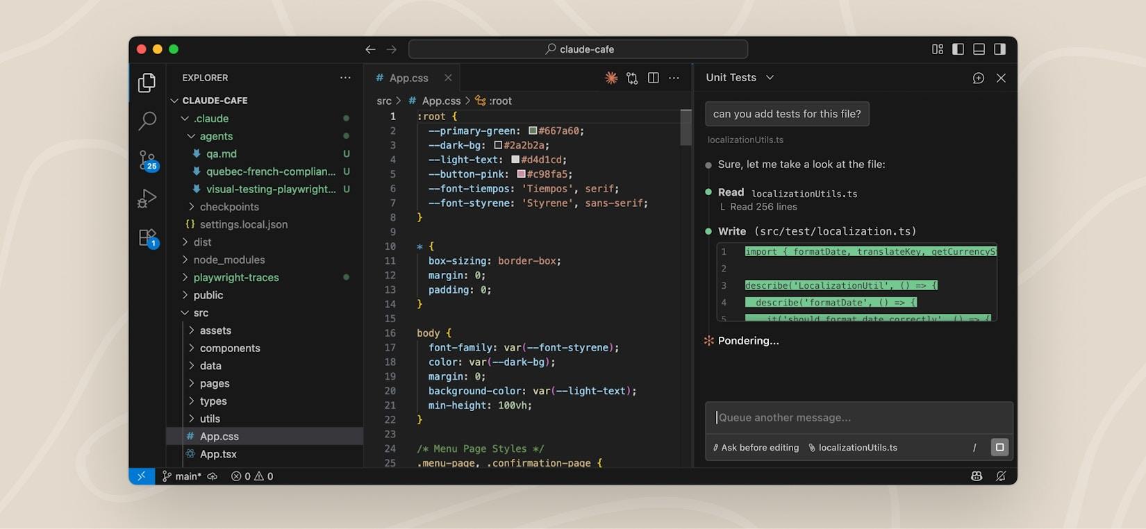 Claude Code in VS Code