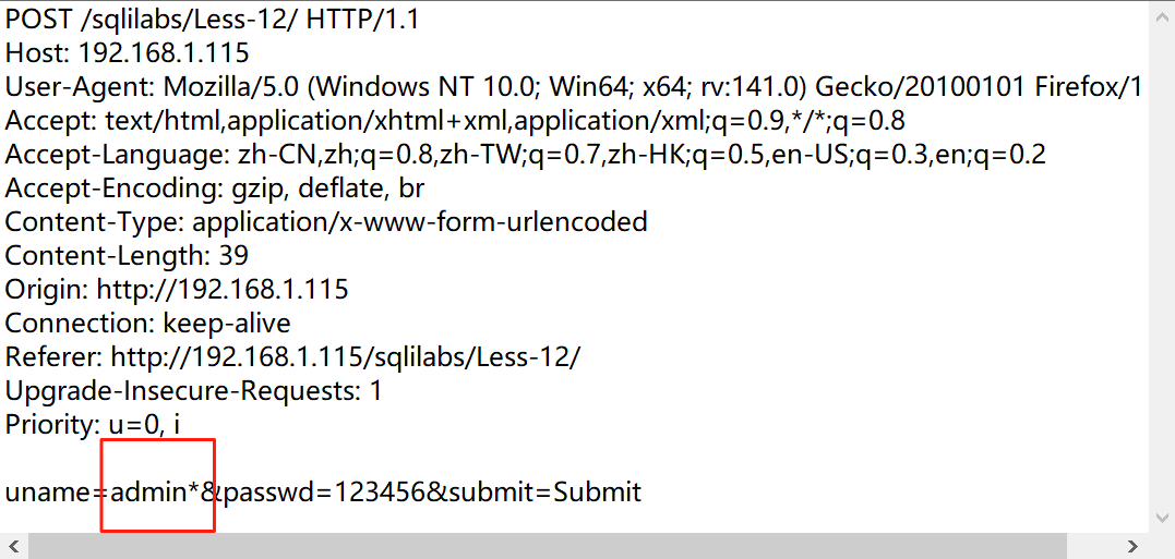 SQL注入--sqlmap使用（POST型注入）_sqlmap post