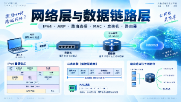网络原理(网络层,数据链路层)封面图