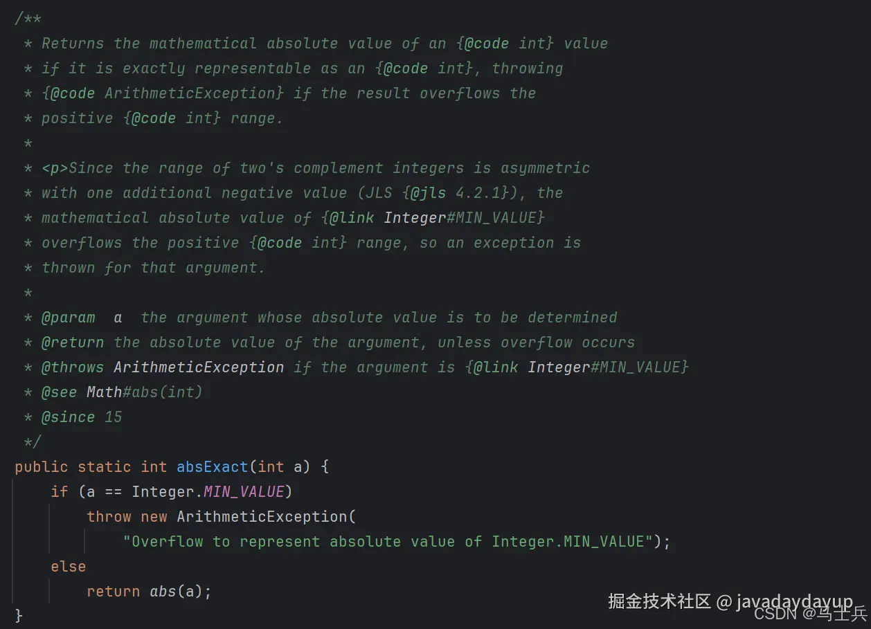 Java 中的这个绝对值有点不绝对啊！_java interget求绝对值-CSDN博客