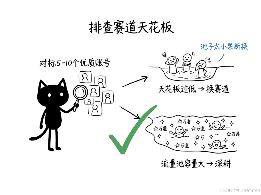 配图2对标账号排查赛道天花板