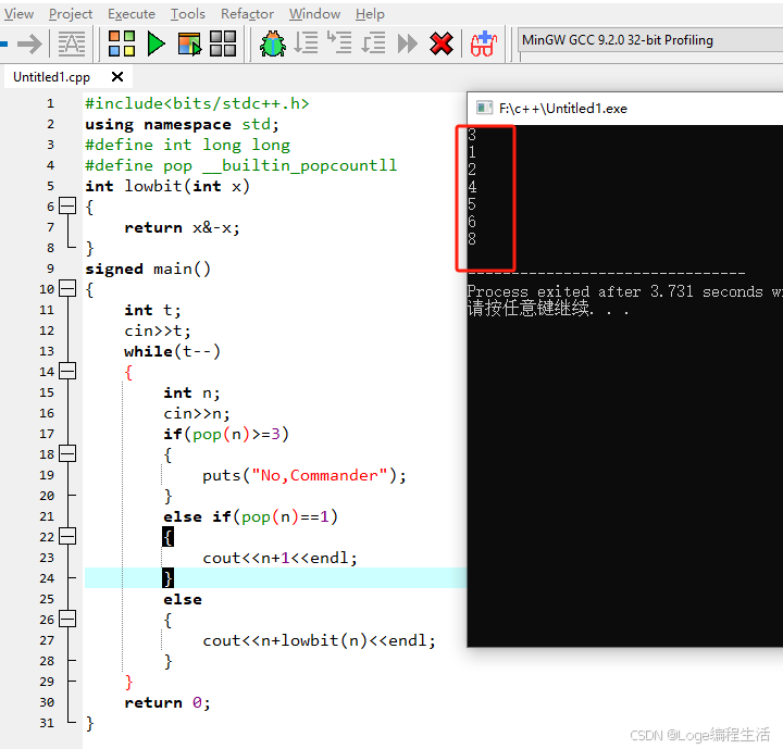 打卡信奥刷题（761）用C++信奥P9451[普及组/提高] [ZSHOI-R1] 新概念报数-CSDN博客