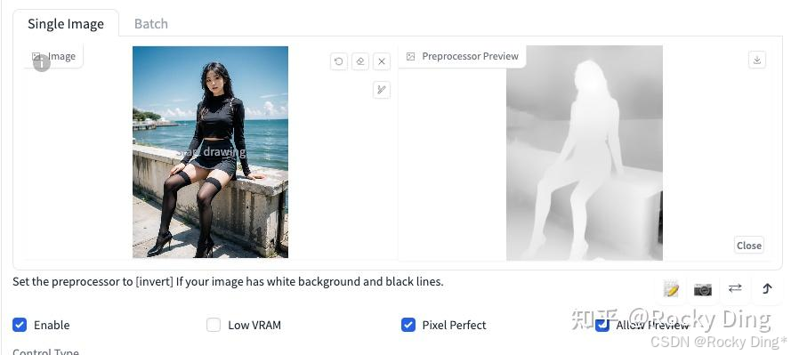 depth_leres预处理器效果