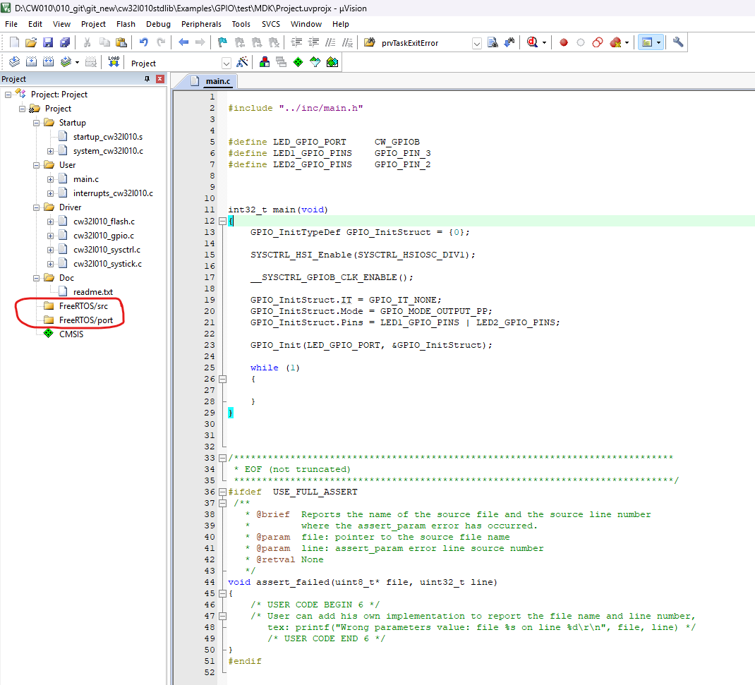 Freertos Source Code FreeRTOS的简单移植_freerots-CSDN博客