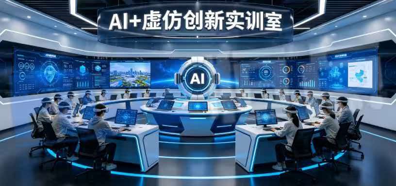 “AI+虚仿”创新实训室