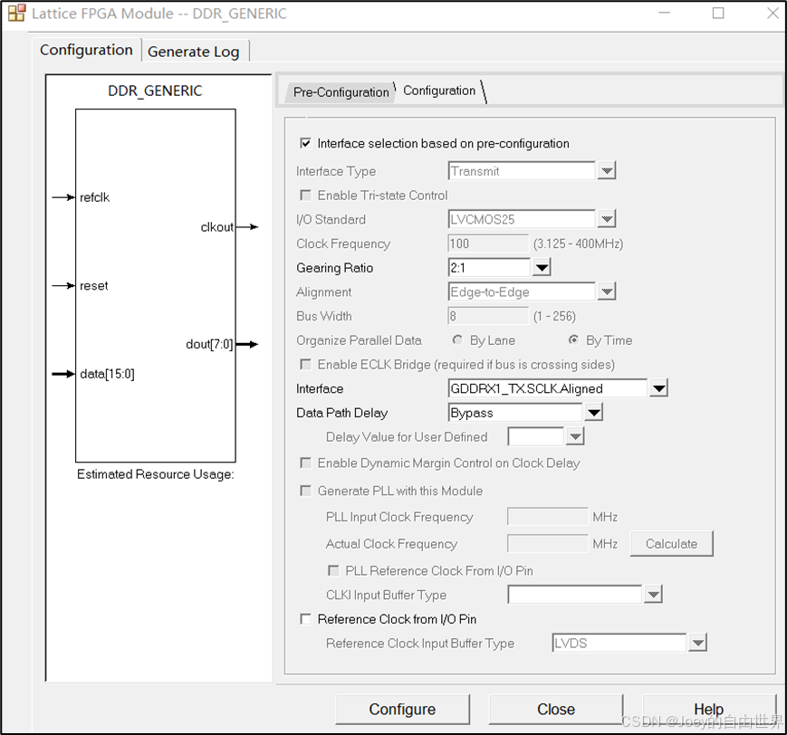 Lattice FPGA High Speed IO 使用（一）_high speed selectio wizard-CSDN博客