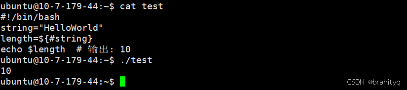 ${#string}使用方法
