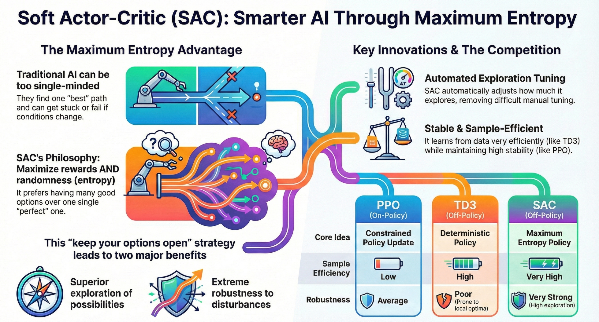Sac Algorithm Image 强化学习第六课 —— SAC:熵驱动的更智能探索_sac强化学习-CSDN博客