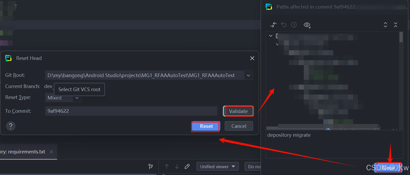 【pyCharm Git】解决报错Git拉取失败 Your local changes will be overwritten by merge. Commit, stash, or revert t