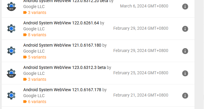 Android System Webview更新内核版本_androidsystemwebview怎么更新