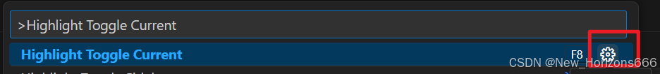 vscode利用highlight-words设置F8快捷键高亮_vscode高亮快捷键