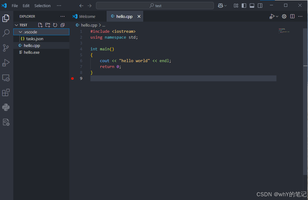 VScode上配置C/C++_vscode配置c++
