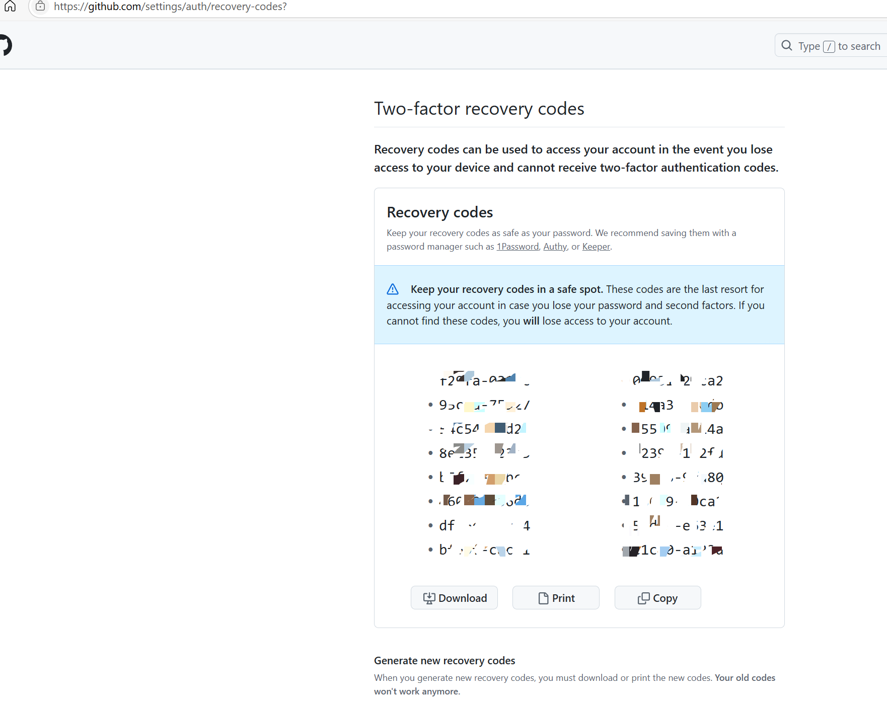 Github中开启2FA双重身份验证_github双重身份验证-CSDN博客
