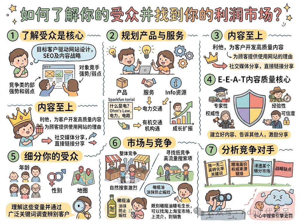 如何了解你的受众并找到你的利润市场？