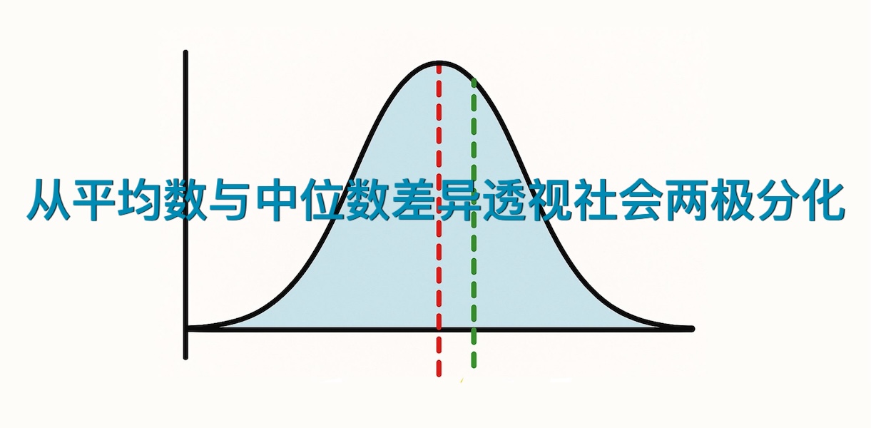 从平均数与中位数差异透视社会两极分化-CSDN博客