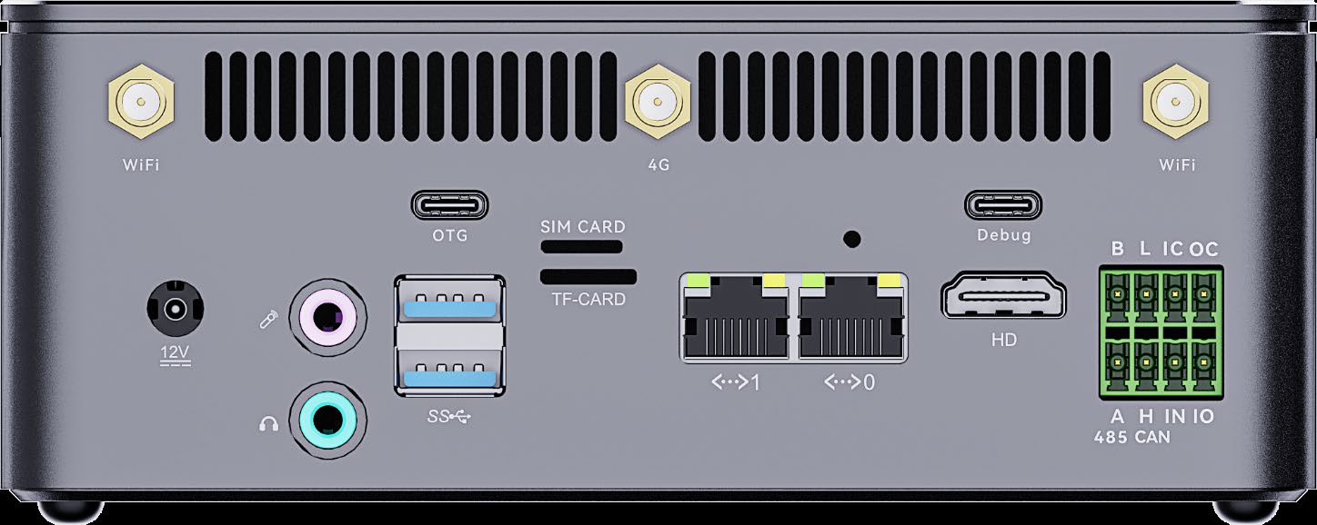 AIBOX PRO 接口面板
