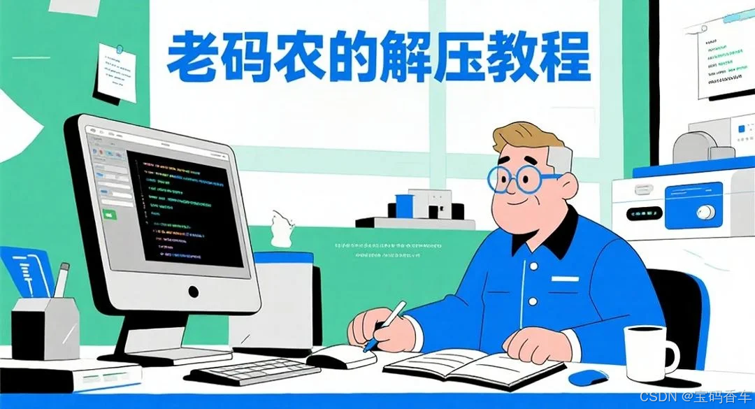 当AI能分析用户数据并生成功能模块，初级开发者的创意真会被“压制成压缩包”吗？—— 老码农的脑洞解压教程