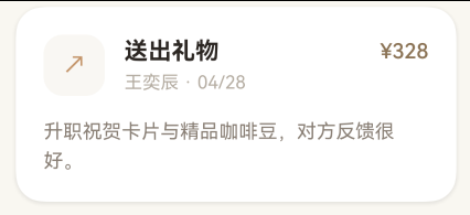 三段式卡片