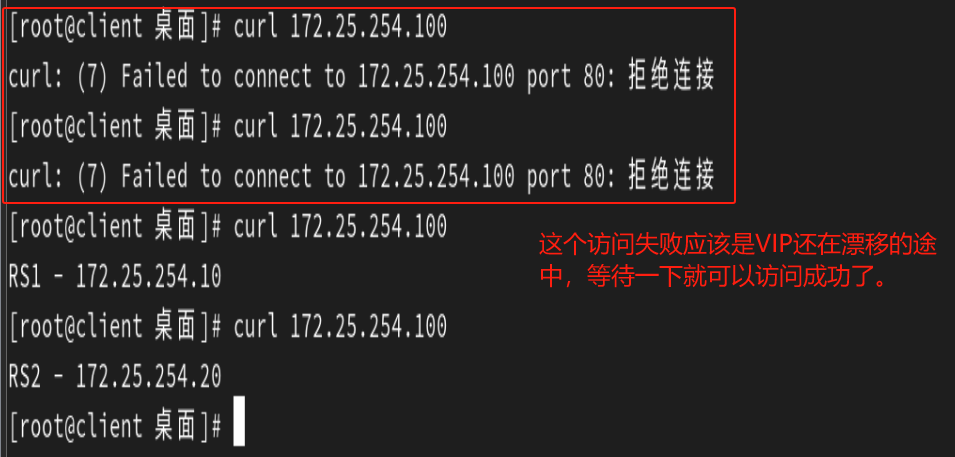 高可用集群Keepalived