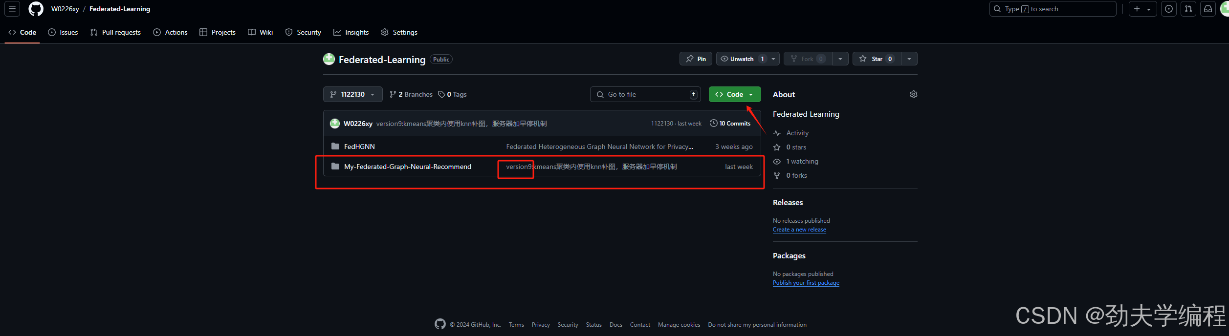 github代码版本回退