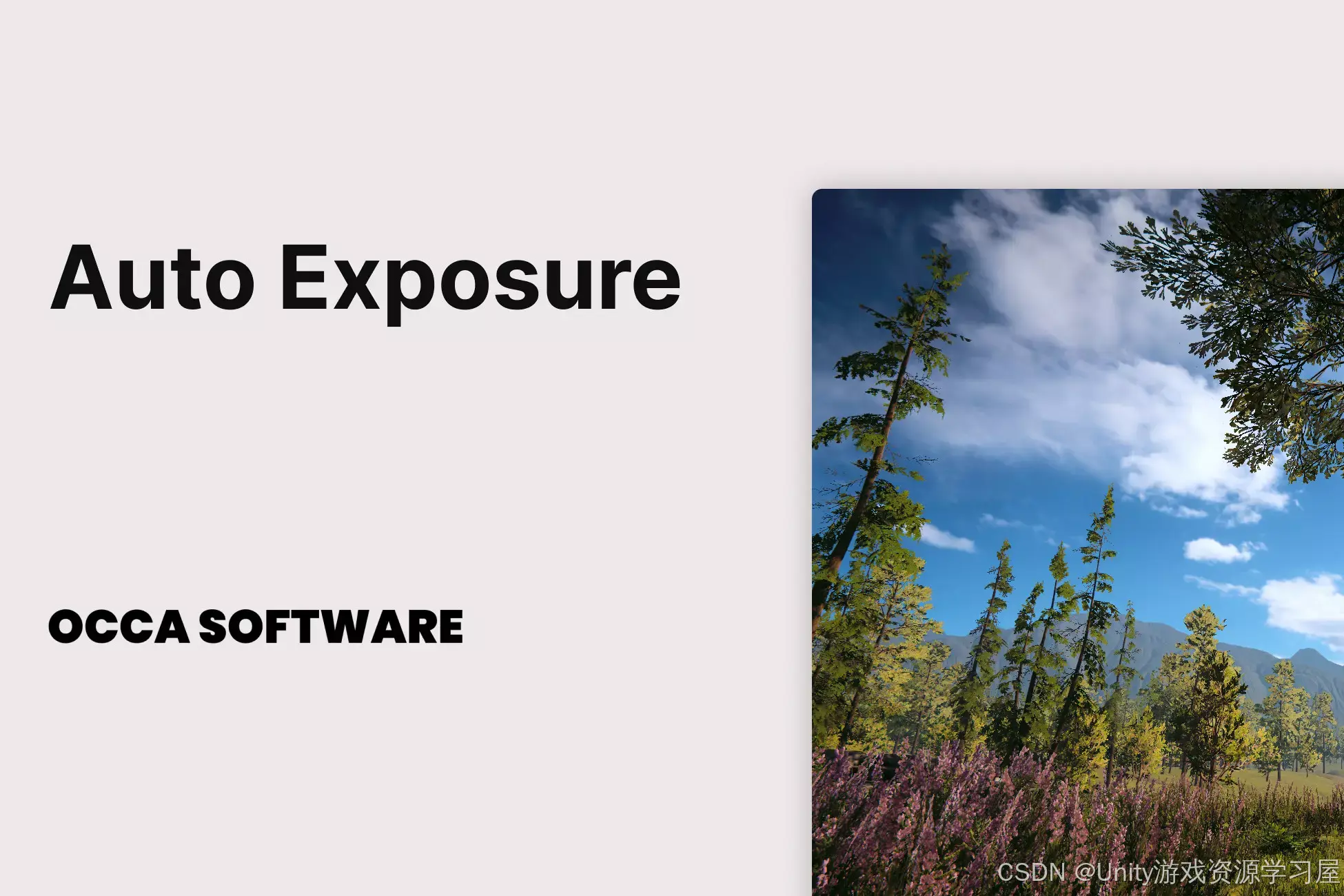 Unity 自动曝光插件】Auto Exposure for URP 根据场景光照条件动态调整曝光，增强视觉效果，实现更自然的亮度过渡_urp  自动曝光-CSDN博客