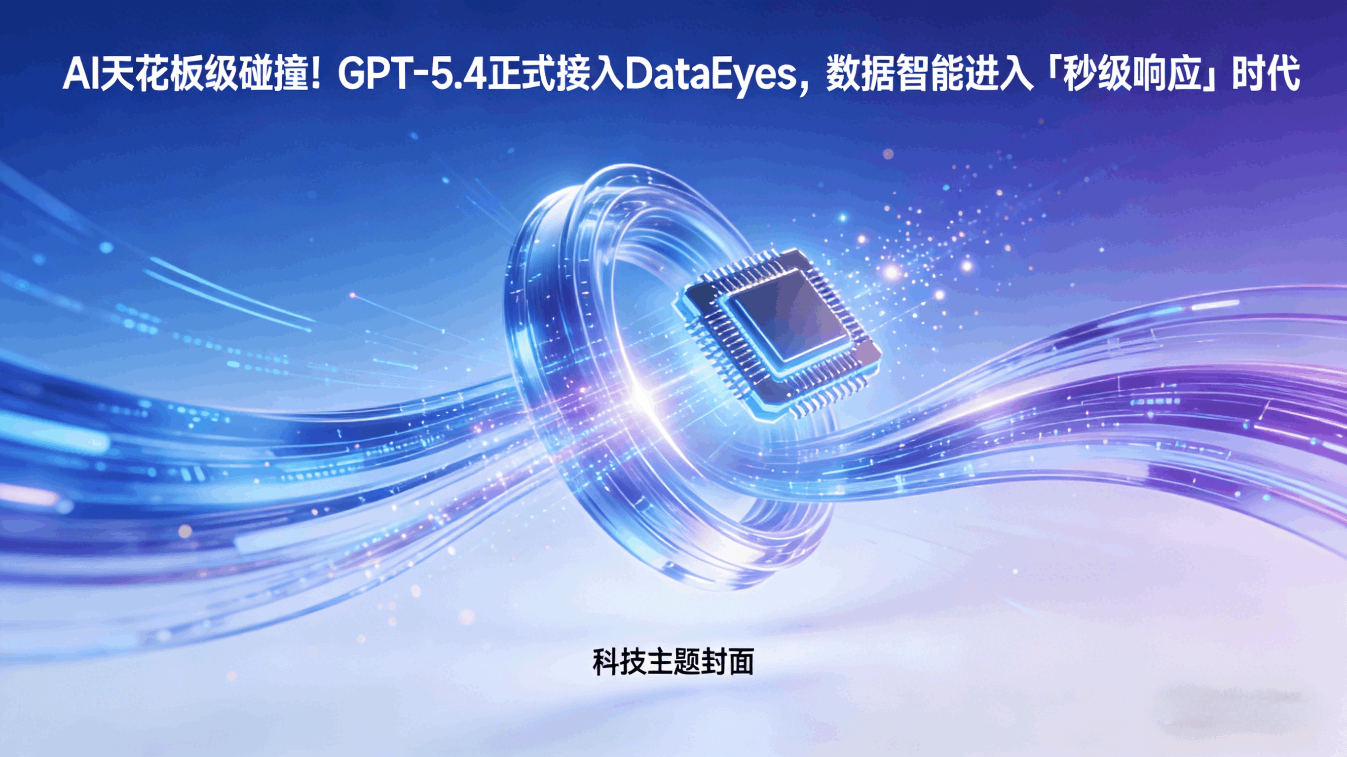 ai天花板级碰撞 gpt 5.4正式接入dataeyes,数据智能进入 秒级响应 时代