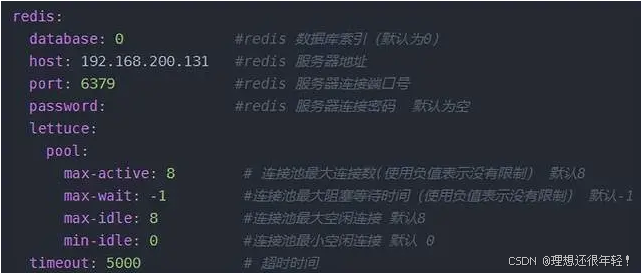 Redis连接Resp图形化工具和springboot