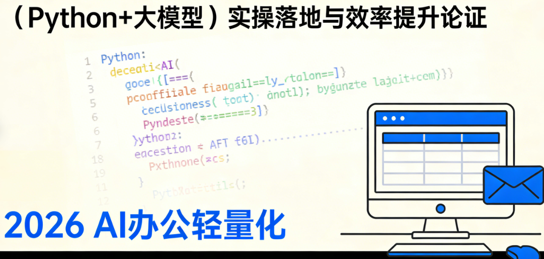 2026热点：轻量化AI办公自动化工具（Python+大模型）实操落地与效率提升论证_seedends模型目前-CSDN博客