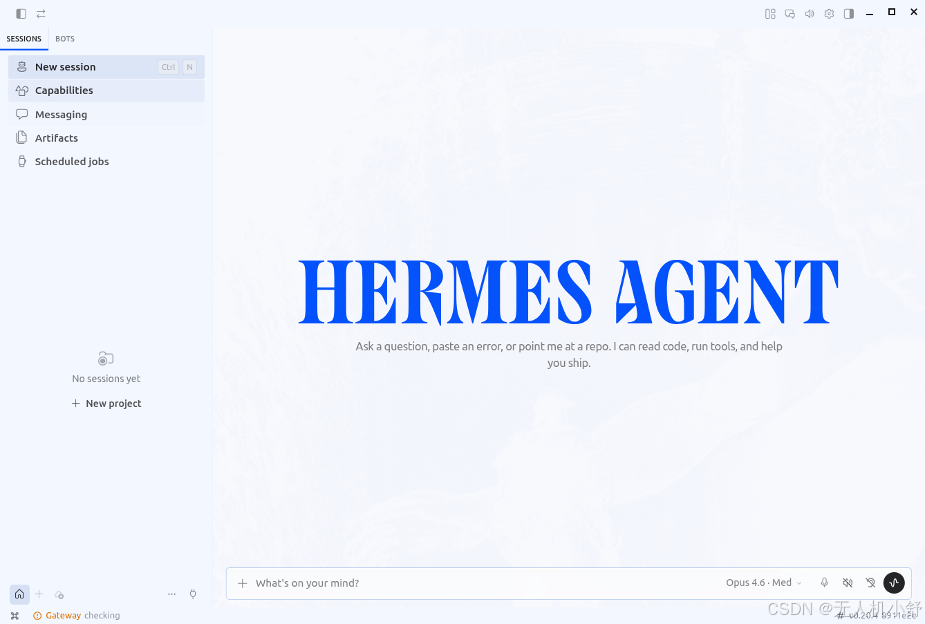 hermes桌面UI