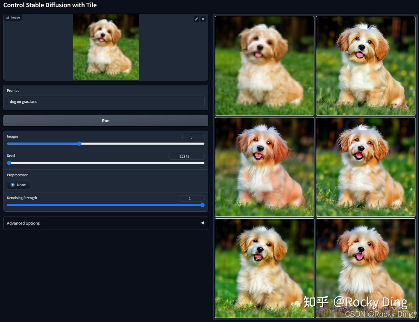 ControlNet 1.1 Tile的控制生成效果