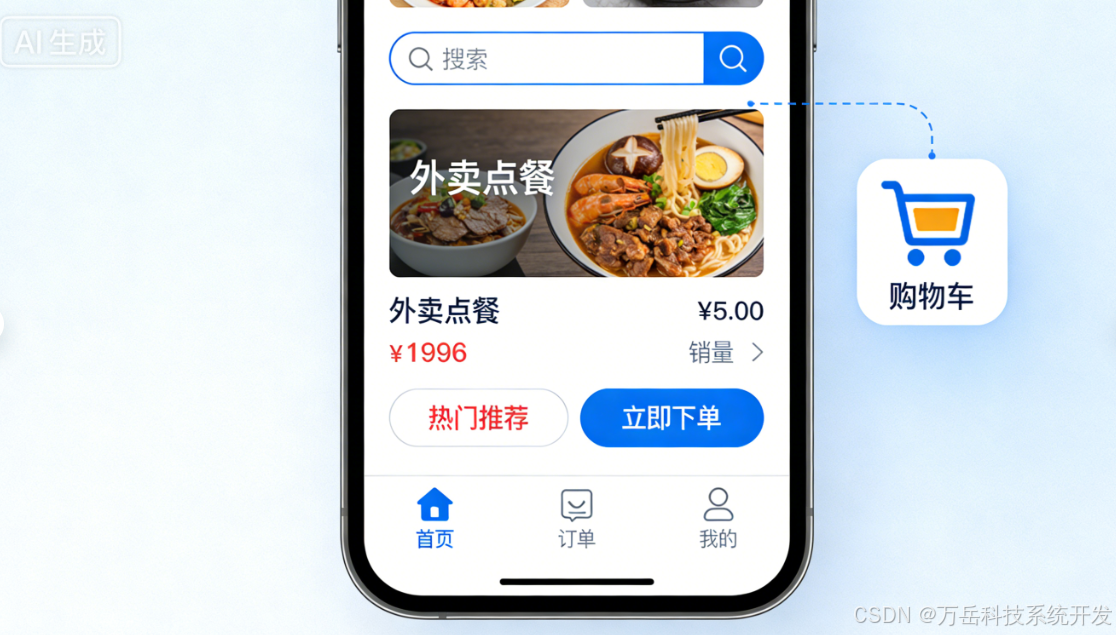 外卖点餐系统开发