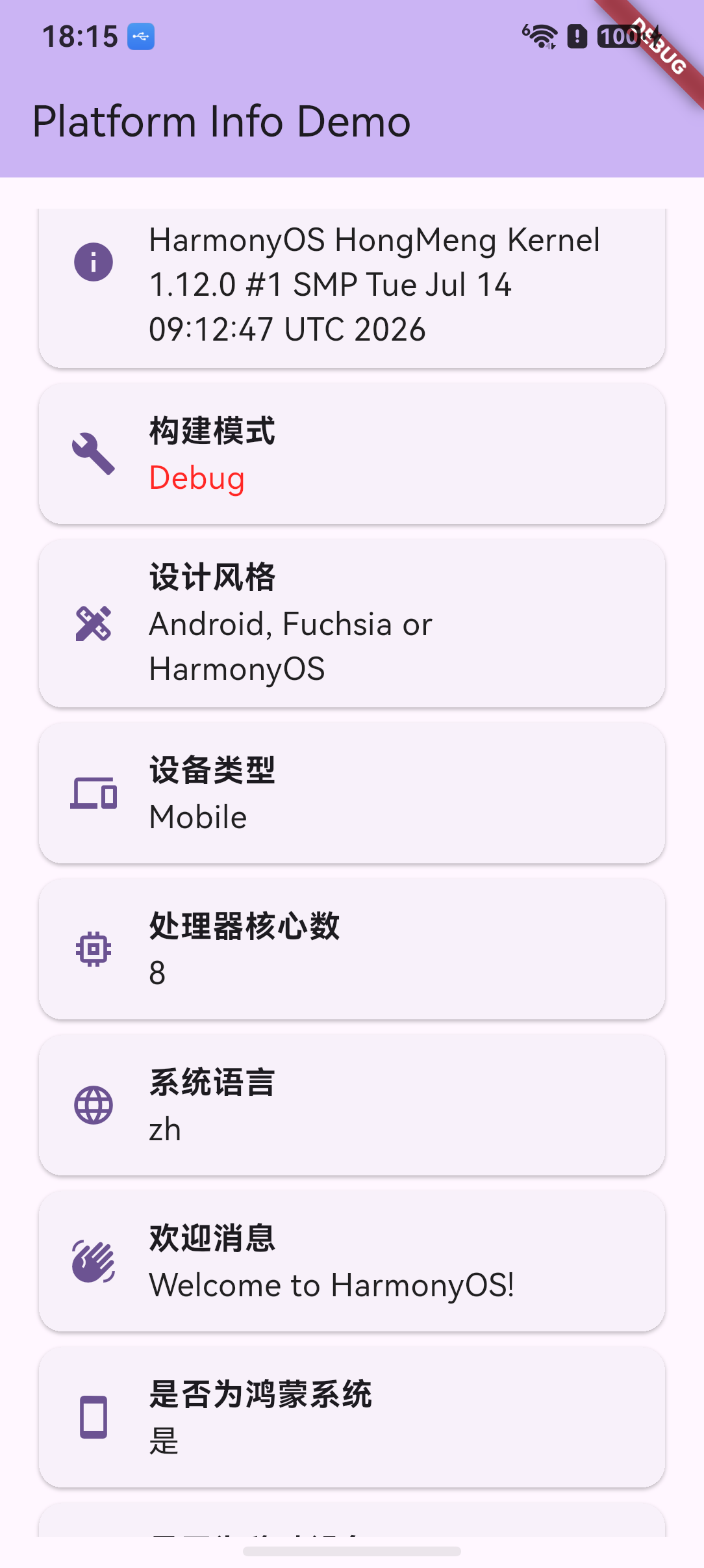 真机运行效果