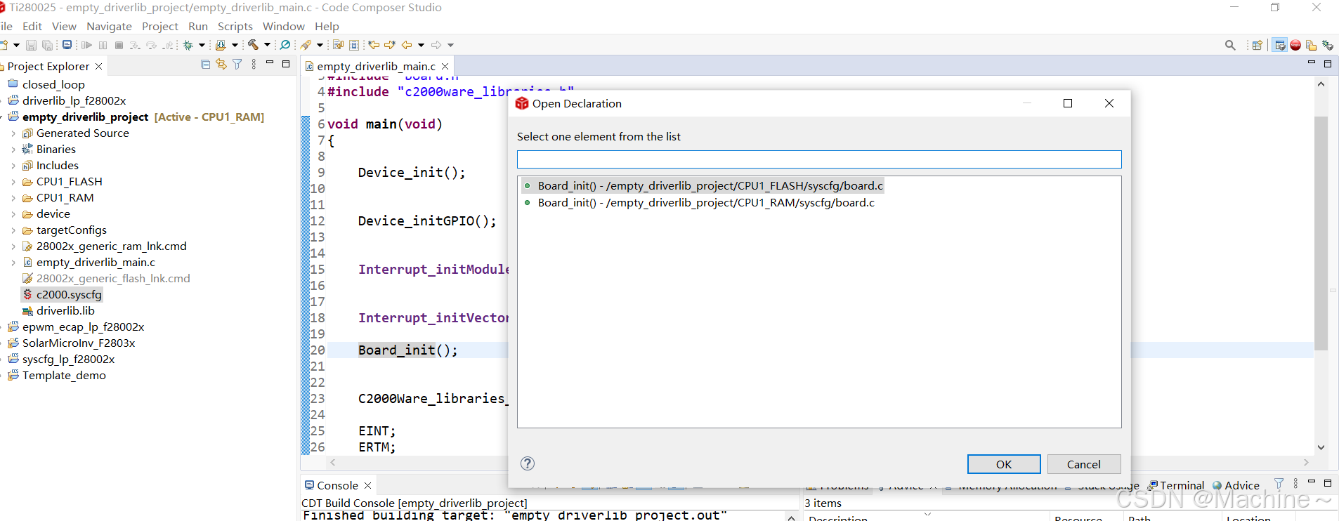 DSPF280025_Sysconfig的简单使用_sysconfig使用教程-CSDN博客