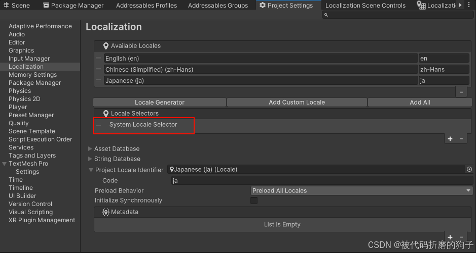 Unity之（多语言）Localization本地化工具_unity localization