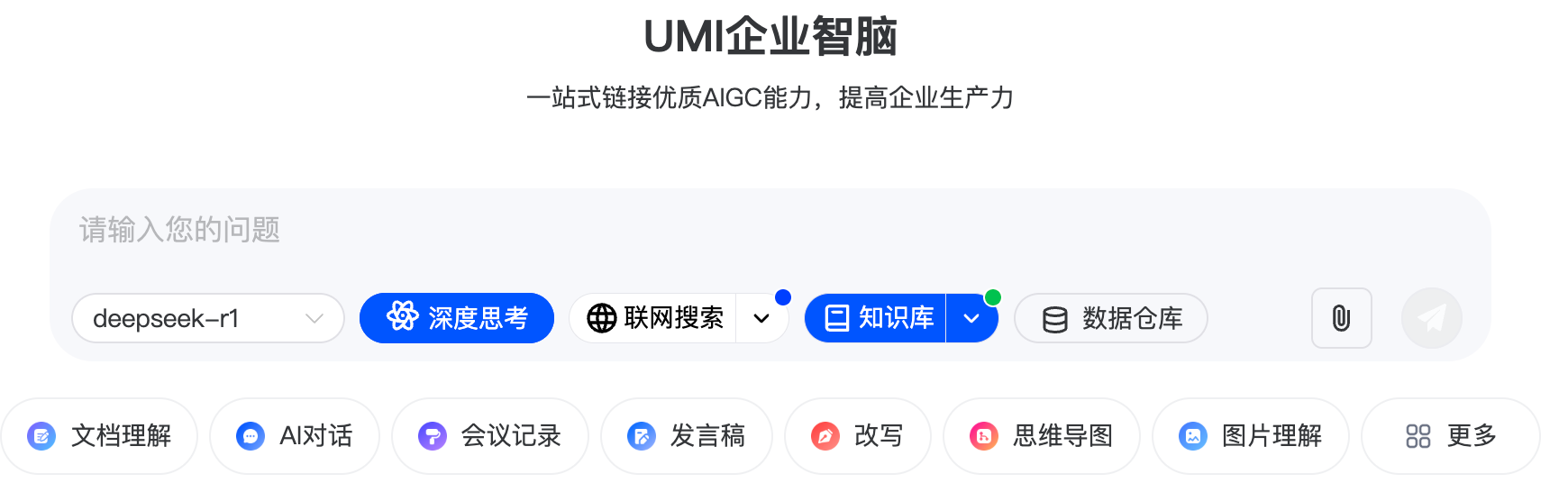 UMI企业智脑