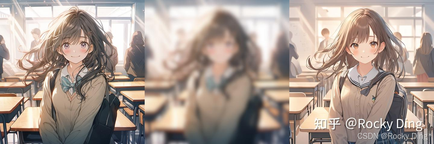 使用ControlNet Blur算法进行二次元的转绘