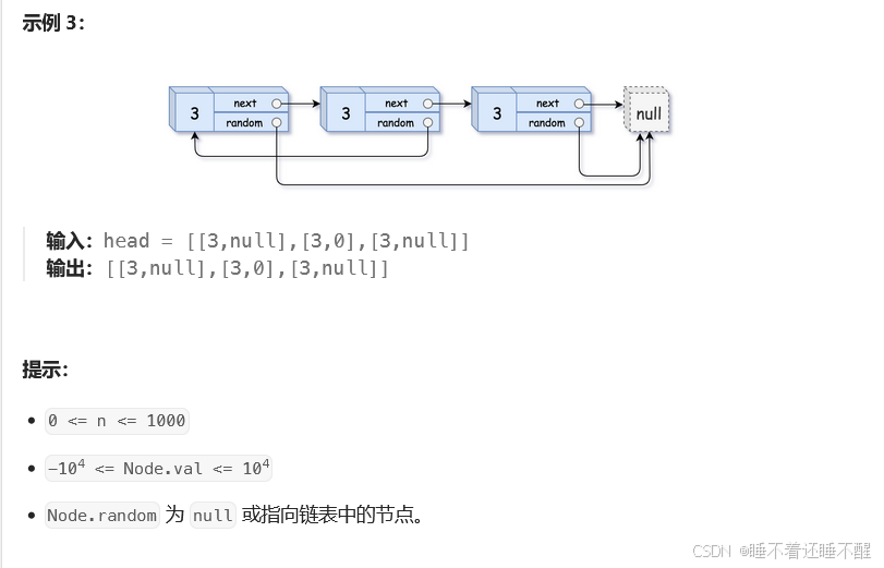 【力扣】138.随机链表的复制