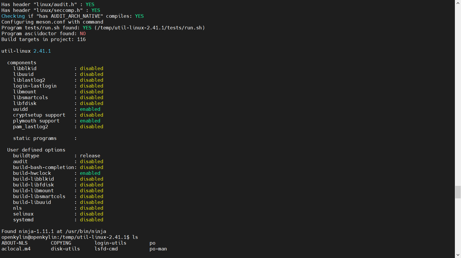Linux Meson Meson + ninja编译util-linux-2.41.1使用hwclock工具_meson linux下载-CSDN博客
