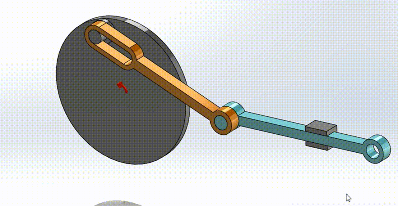 Solidworks曲柄滑块机构建模动画详细教程曲柄滑块中曲柄连接轴怎么画 Csdn博客 
